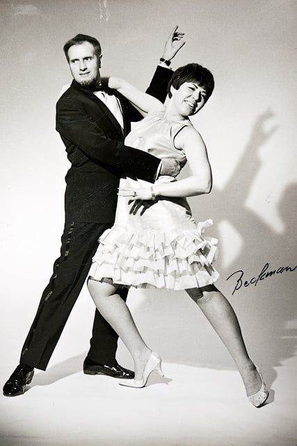 Arne Kindahl som bjöd upp Ulla och kärlek uppstod.